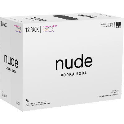 Nude Vodka Soda - Mixer Pack 12 X 355ml