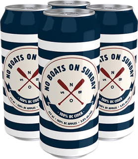 No Boats On Sunday - Bc Cider Tall Can