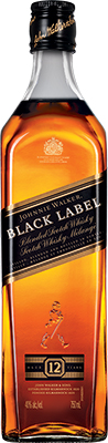 JOHNNIE WALKER - 12 YEAR OLD BLACK LABEL
