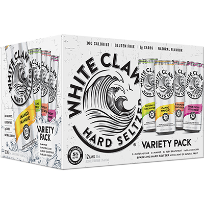 WHITE CLAW - VARIETY PACK CAN