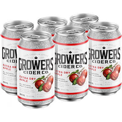 GROWERS - EXTRA DRY APPLE CAN