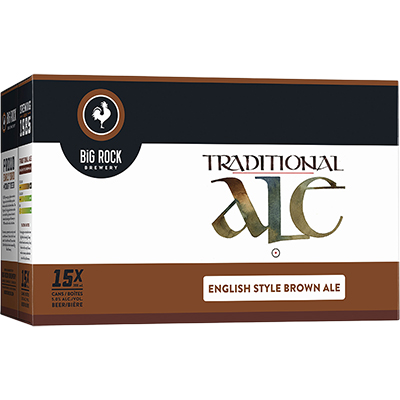 BIG ROCK - TRADITIONAL ALE CAN 15 PACK