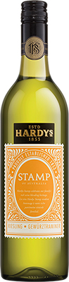 RIESLING GEWURZTRAMINER - HARDYS STAMP SERIES