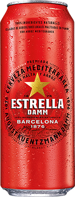 ESTRELLA DAMM TALL CAN