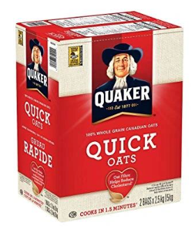 QUAKER - QUICK OATS 5kg