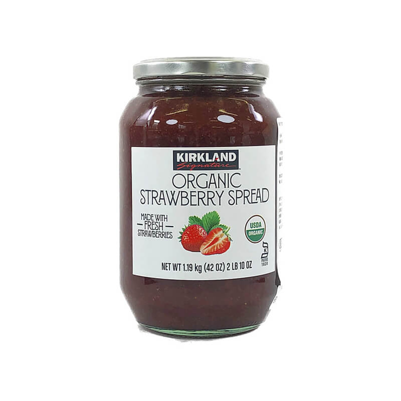 KS ORGANIC STRAWBERRY SPREAD 1L