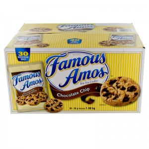 FAMOUS AMOS - CHOCOLATE CHIP COOKIES 30x56g