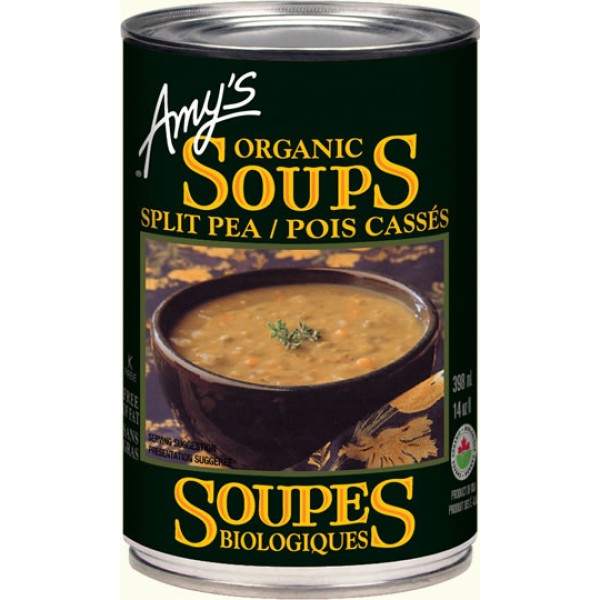 Amy Organic Soup Split Pea Soup 8 X 398ml