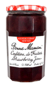 Bonne Maman Strawberry Jam 750ml