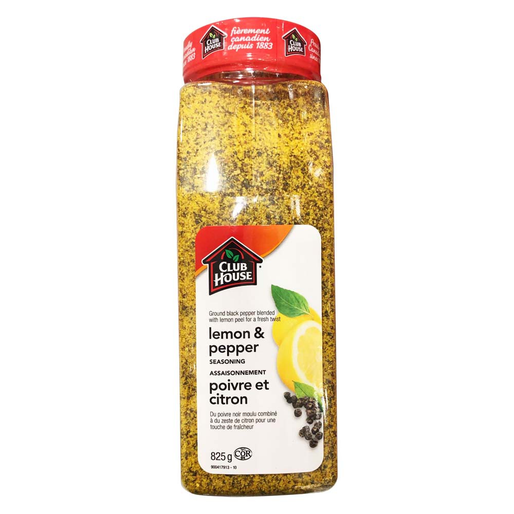 Clubhouse Lemon Pepper No Msg 825g