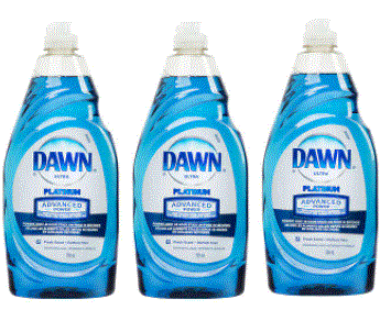 Dawn Advanced Power Hand Dish Detergent 3x709ml