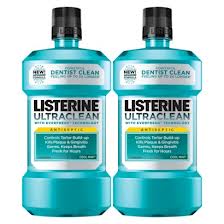 Listerine - Ultraclean Mouthwash 2x1.5l