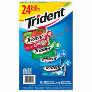 Trident Variety Pack Of 24