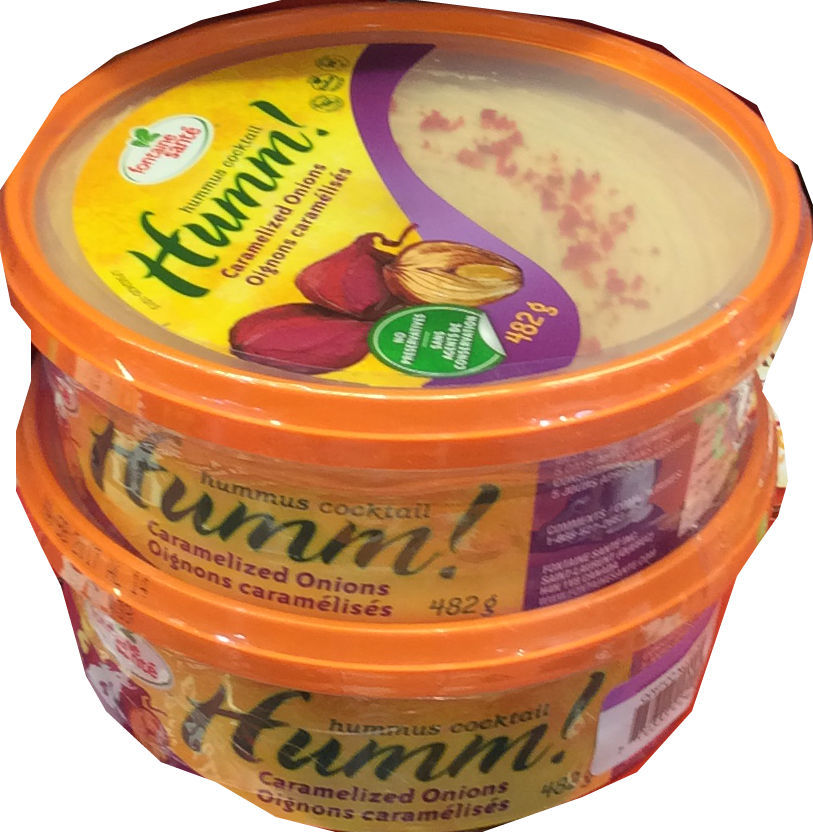Fontaine Sante Caramelized Onion Hummus 2 X482g