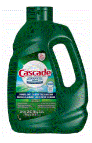 Cascade Advanced Power Dishwasher Gel 1x2.83l