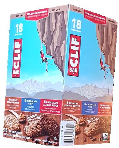 Clif Bar Builder Bar Variety 18x68g