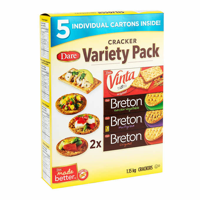 Dare Variety Crackers 6PACK 1.25kg
