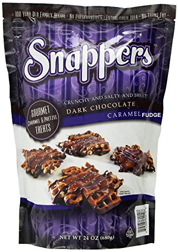 Snappers - Dark Chocolate Caramel Pretzel 680g