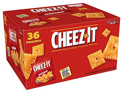 Cheez It Original Crackers 36x42g