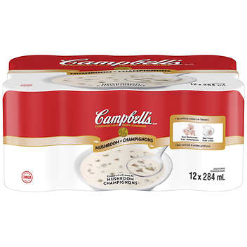 Campbell Organic Cream Of Mushroom 12 X 284ml