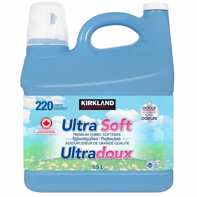 Kirkland Signature Ultra Fabric Softener 5.53l 220 Washloads