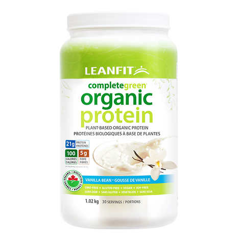LeanFit Completegreen Organic Protein Vanilla Bean Powder 1.02 kg