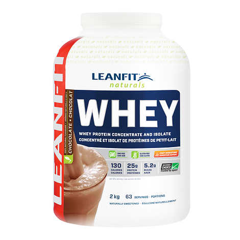 Leanfit Naturals Whey Protein Chocolate 2kg