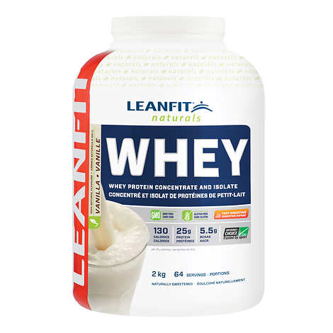 Leanfit Naturals Whey Protein Vanilla 2kg