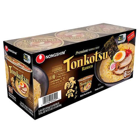 Nong Shim Tonkatsu Ramen 6x101g