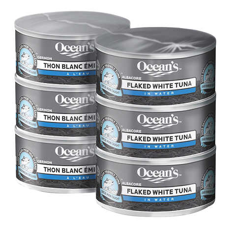 Ocean's - Flaked White Albacore Tuna 6x184g
