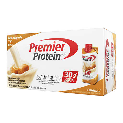 Premier Nutrition Caramel Protein Shake 18x325ml