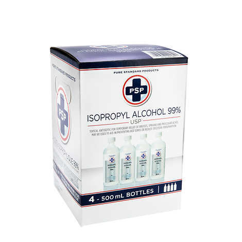 Psp Isopropyl Alcohol 99% 4 X 500ml