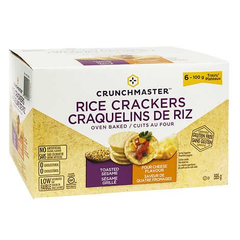 Crunchmaster - Rice Crackers 595g