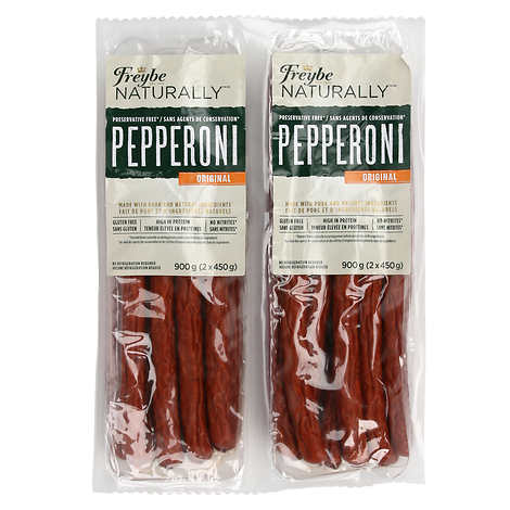 Freybe Pepperoni Stick No Preservative Added 2x450g