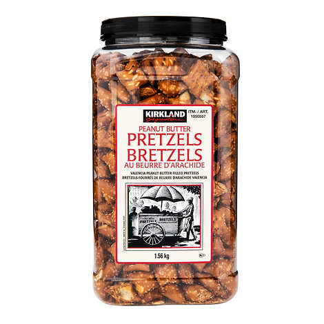 Kirkland Signature Peanut Butter Pretzels 1.56kg