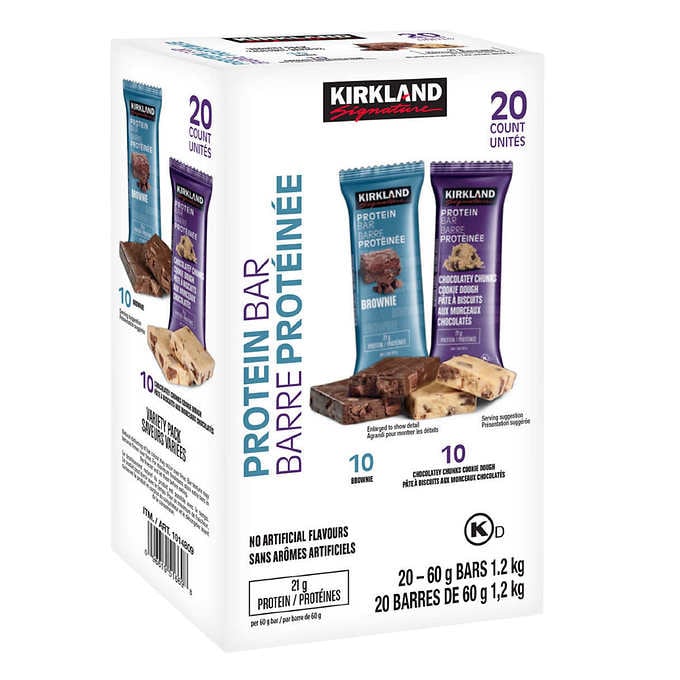 Kirkland Signature Protein Bars 20 X 60g