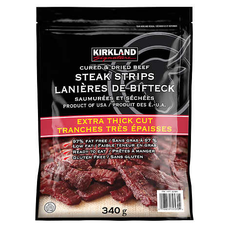 Kirkland Signature Steak Strips 340g