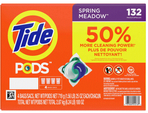 Tide Pods Single Dose Laundry 152pacs