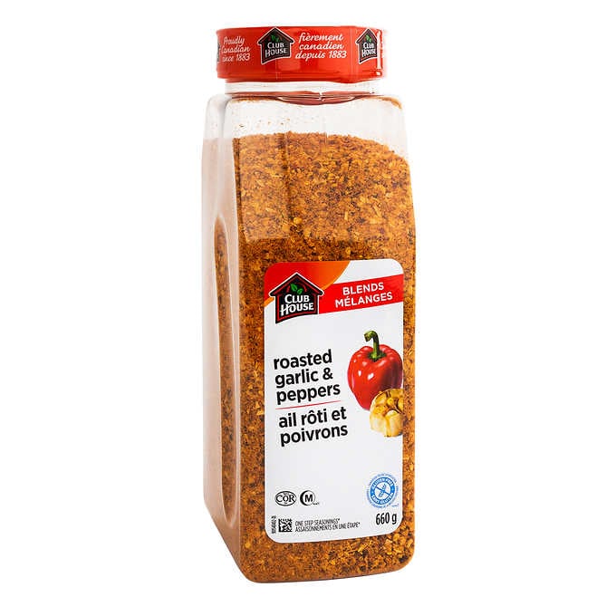 Club House Roasted Garlic and Peppers Seasoning 660 g