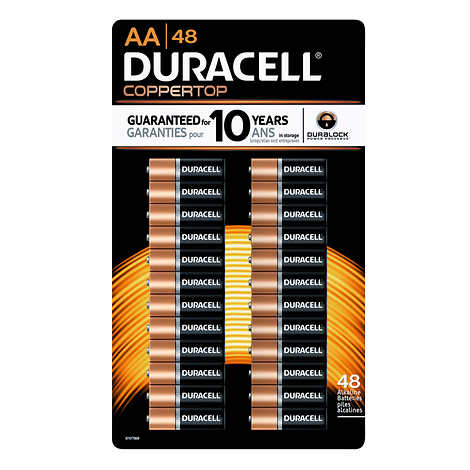 Duracell Aa Batteries Pack Of 48