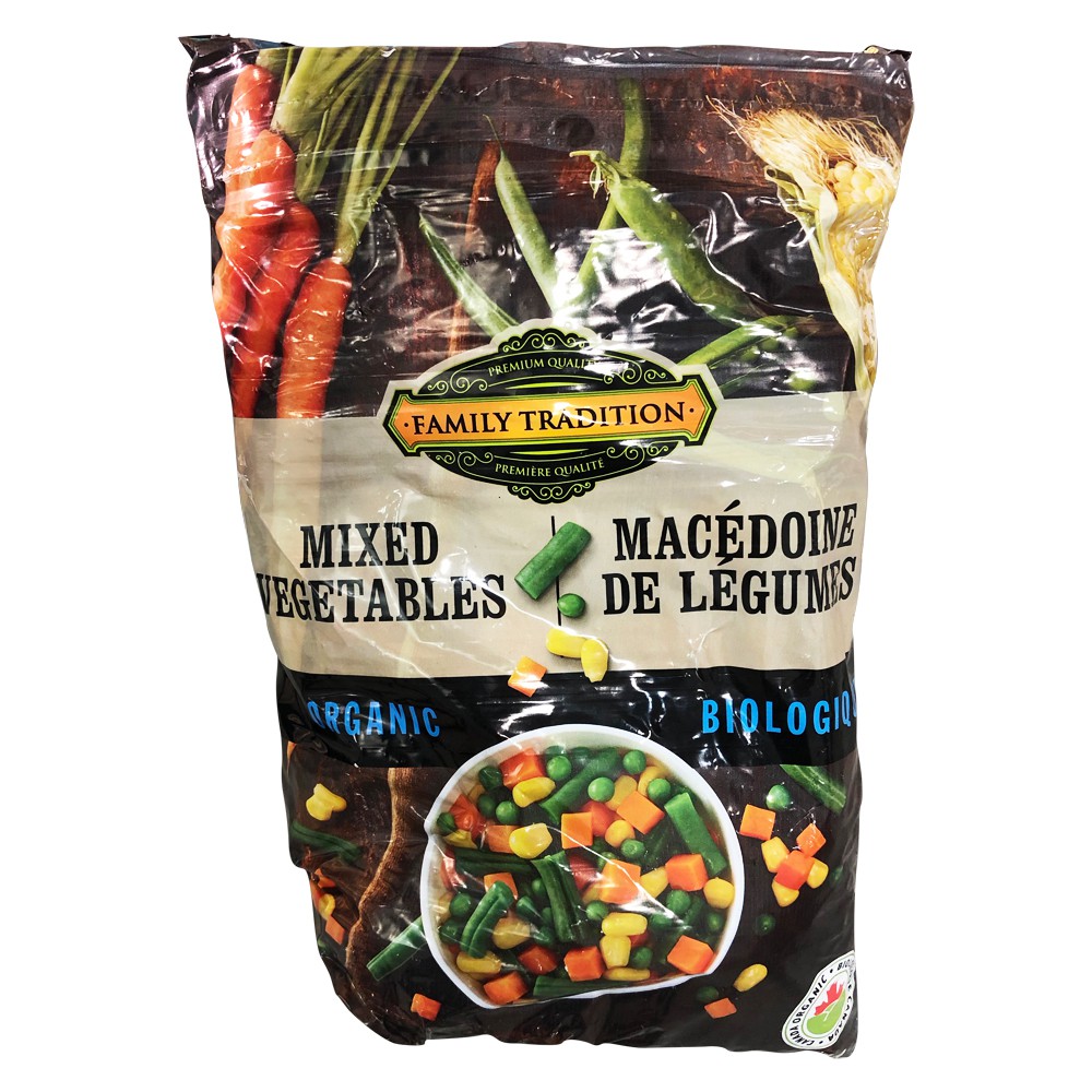 Family Tradition Organic Mixed Veg 2.5kg