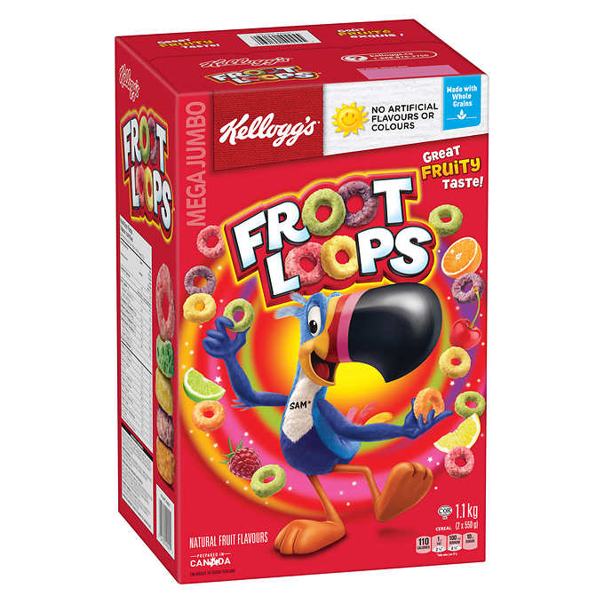 Kelloggs Froot Loops 1.1kg