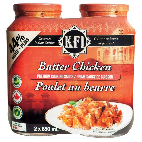 Kfi - Butter Chicken Sauce 2x650ml
