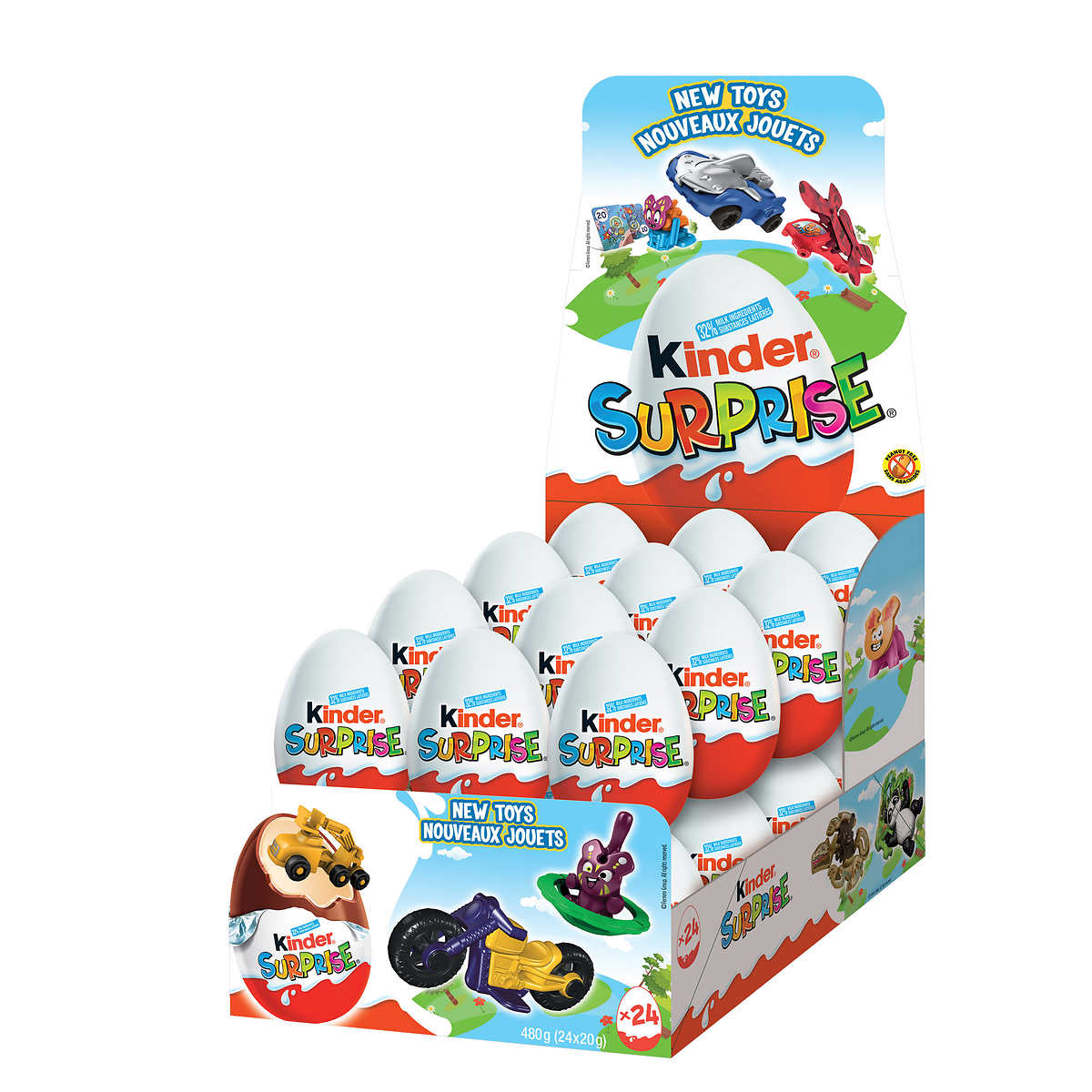 Kinder - Surprise Eggs 24x20g