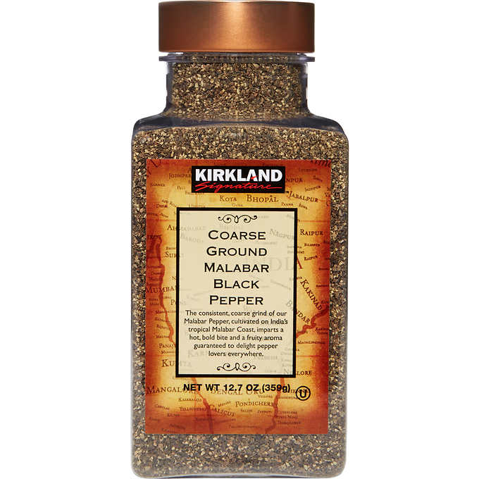 Kirkland Signature Coarse Ground Malabar Pepper 359g