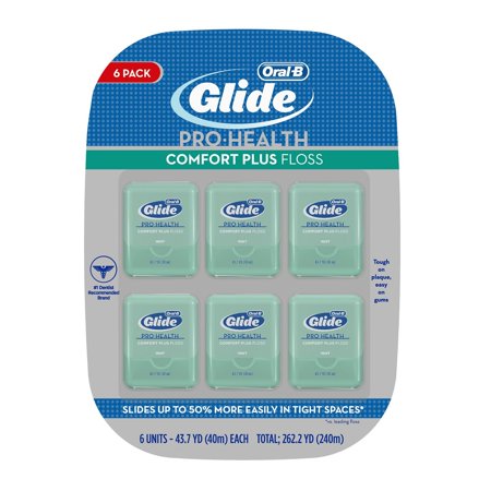 Oral B Glide Comfort Plus Floss 6packs X 40m