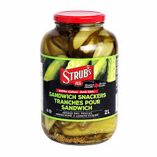 Strub Sandwich Snackers Dill Pickles 2l