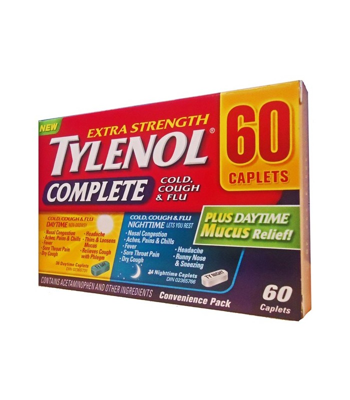 Tylenol Complete Extra Strength 60 Caplets