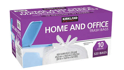 Kirkland Signature Kitchen Bag Pack Of 320 20