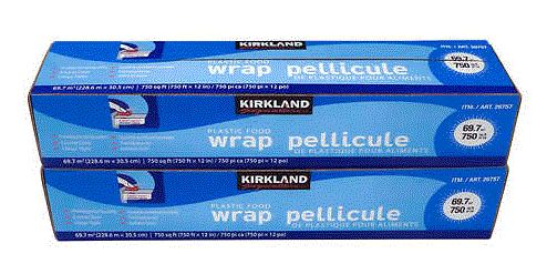Kirkland Signature Film Wrap Pk Of 2 30.5cm X 228m